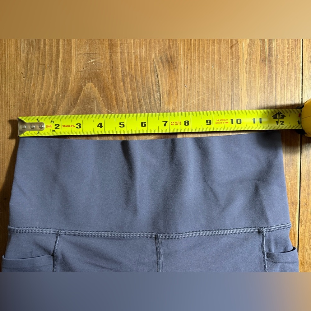 Athleta Salutation II Stash Pocket Tight 7/8 Purple size Small - Picture 4 of 5